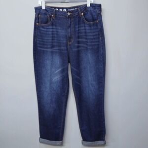 S.O.N.G. Mom Jeans Junior Size 13 Unique Flower Embroidery Retro Y2K Cottagecore